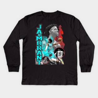 Vintage Ja Kids Long Sleeve T-Shirt